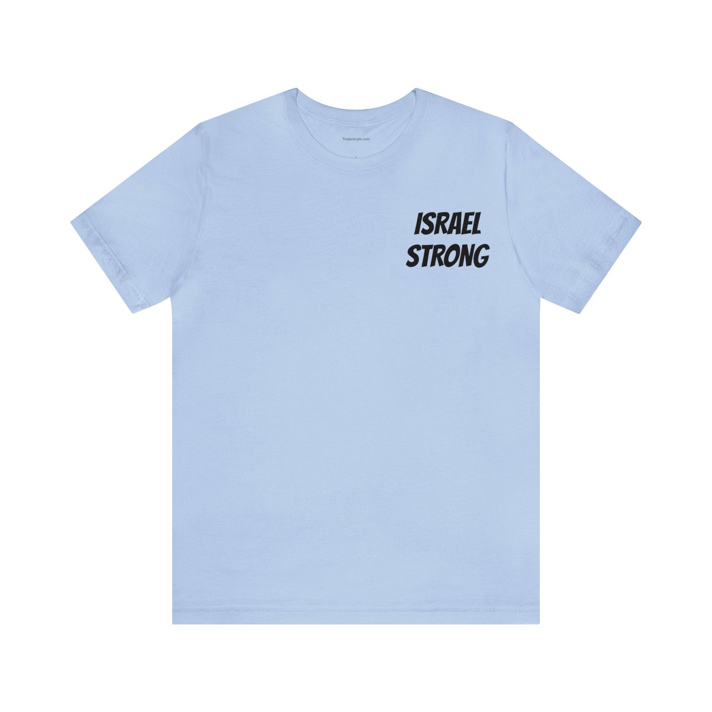 Alternate Blue ISRAEL STRONG Unisex Jersey Short Sleeve Tee