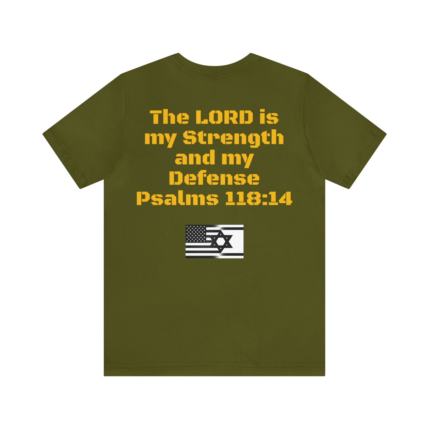 ISRAEL STRONG Unisex Jersey Short Sleeve Tee