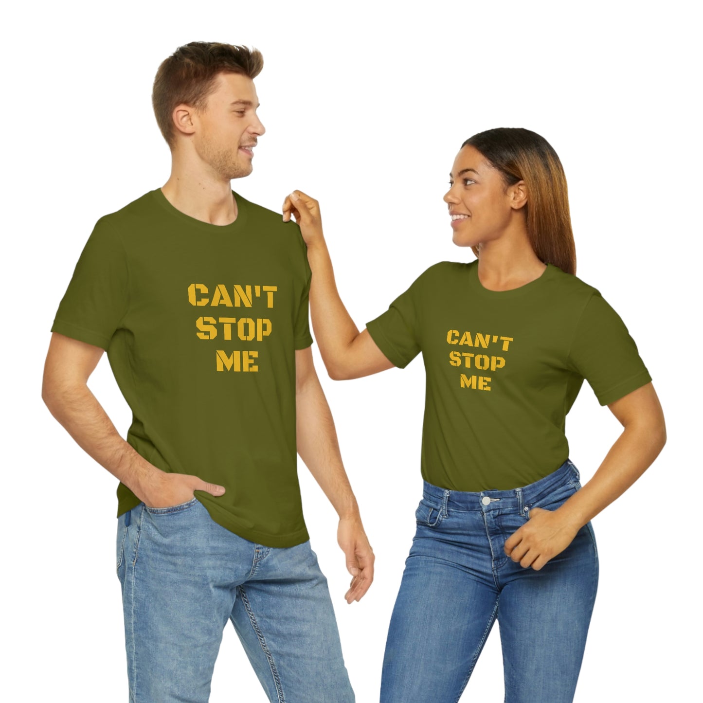 CAN'T STOP ME Unisex Jersey Short Sleeve Tee