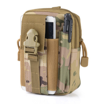 Outdoor Sports Molle Tactical Pocket Male 5.5 6 Inch Waterproof Mobile Phone Bag