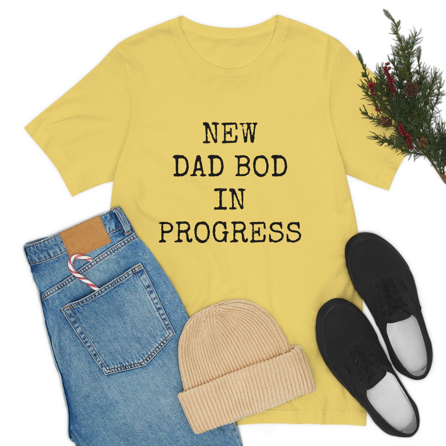 New Dad Bod Unisex Jersey Short Sleeve Tee