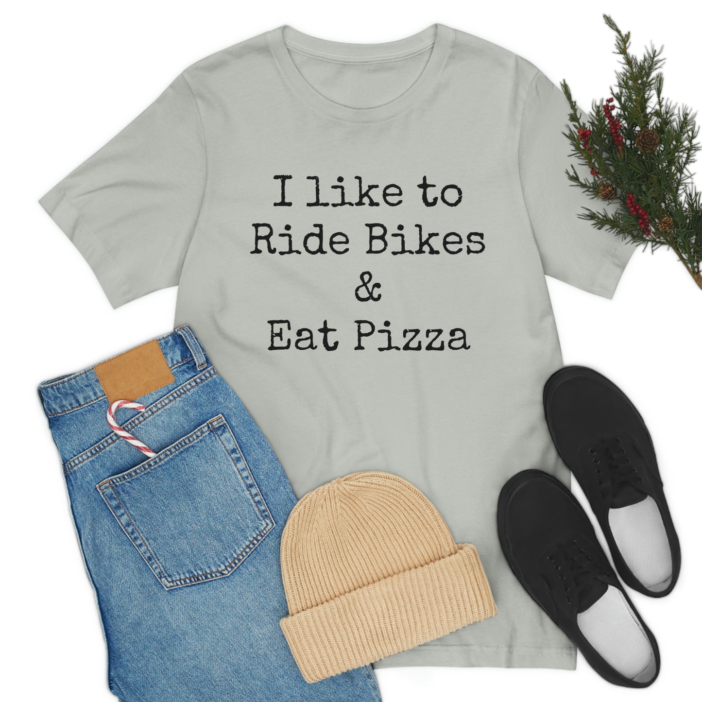 I like to Ride Bikes Unisex Jersey Short Sleeve Tee