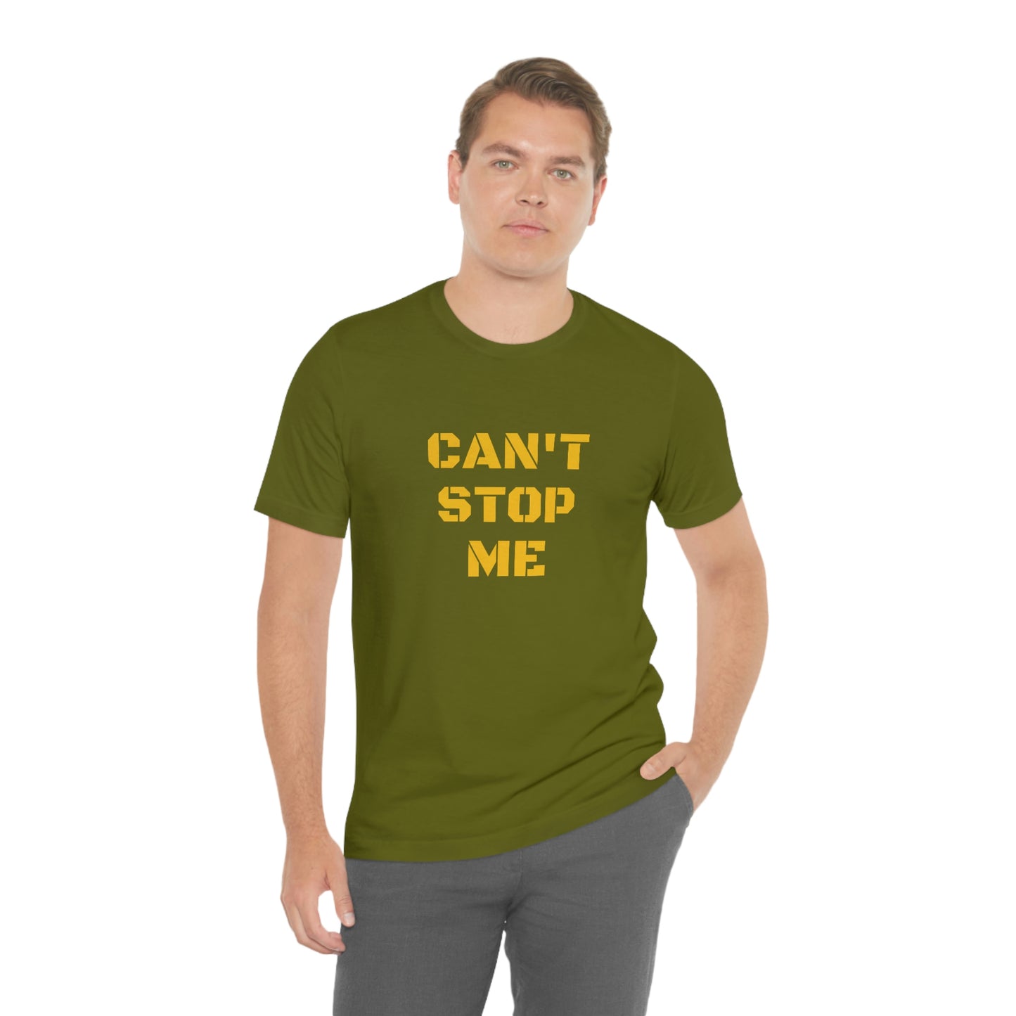 CAN'T STOP ME Unisex Jersey Short Sleeve Tee