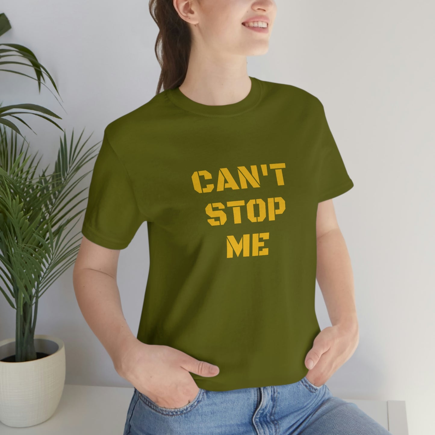 CAN'T STOP ME Unisex Jersey Short Sleeve Tee