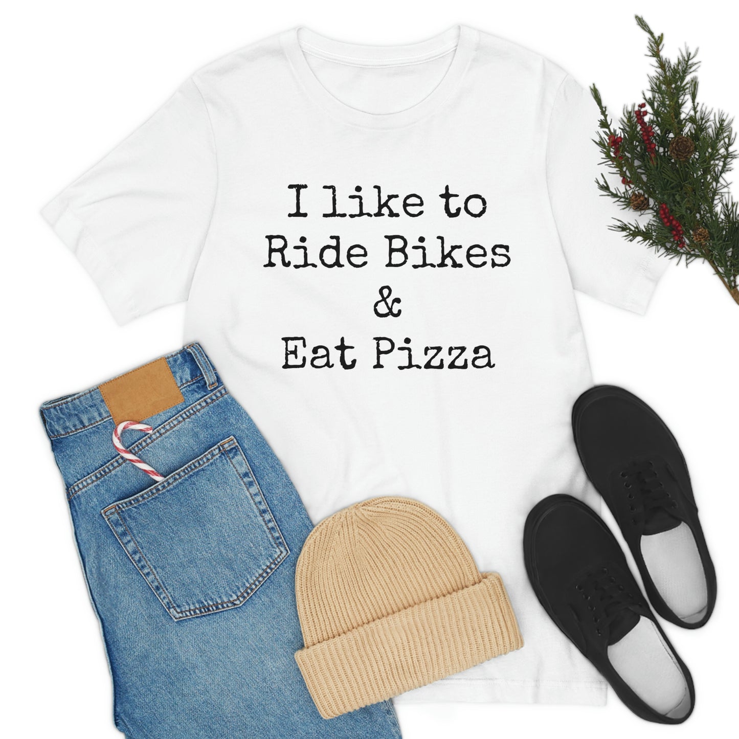 I like to Ride Bikes Unisex Jersey Short Sleeve Tee