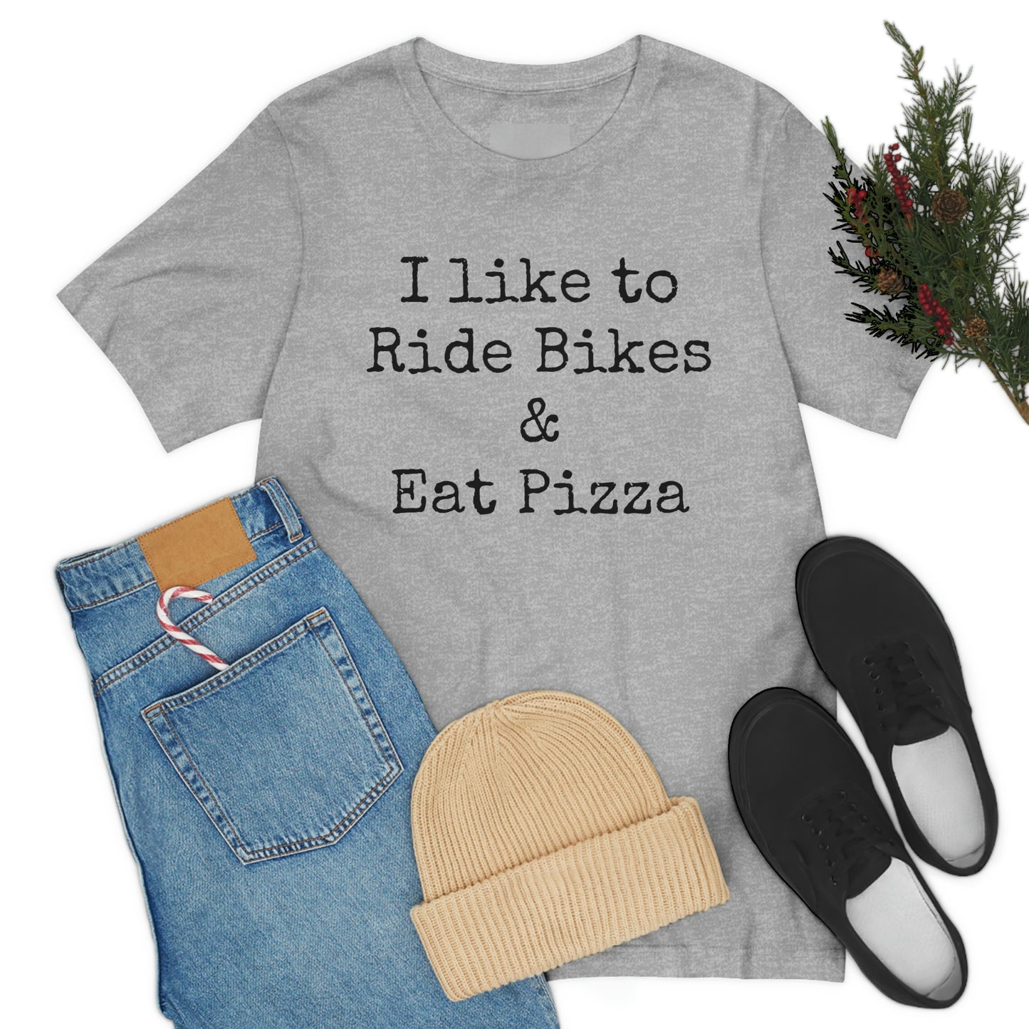 I like to Ride Bikes Unisex Jersey Short Sleeve Tee